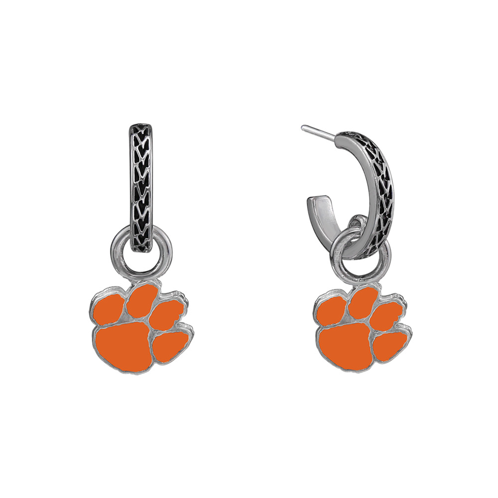 New Clemson TIgers Women's Edina Dangle Earrings, Stud, NCAA
